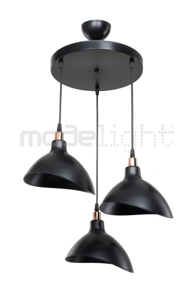 Черный подвесной светильник спальня гостиная кухня коридор лампа - AG LIGHTDESIGN (1)