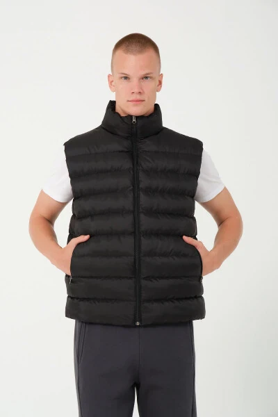 Черный пуховик для мужчин - BONESTI (1)