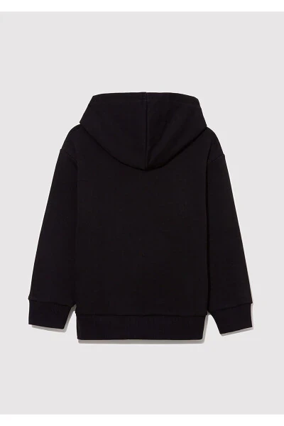 Черный свитшот с принтом Микки Мауса 6s10088-900 - 4