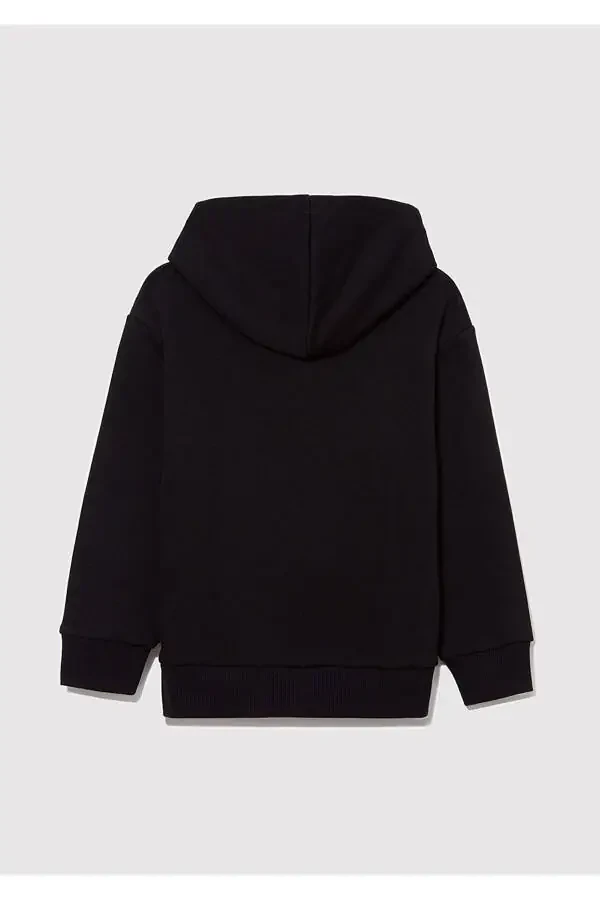 Черный свитшот с принтом Микки Мауса 6s10088-900 - 4