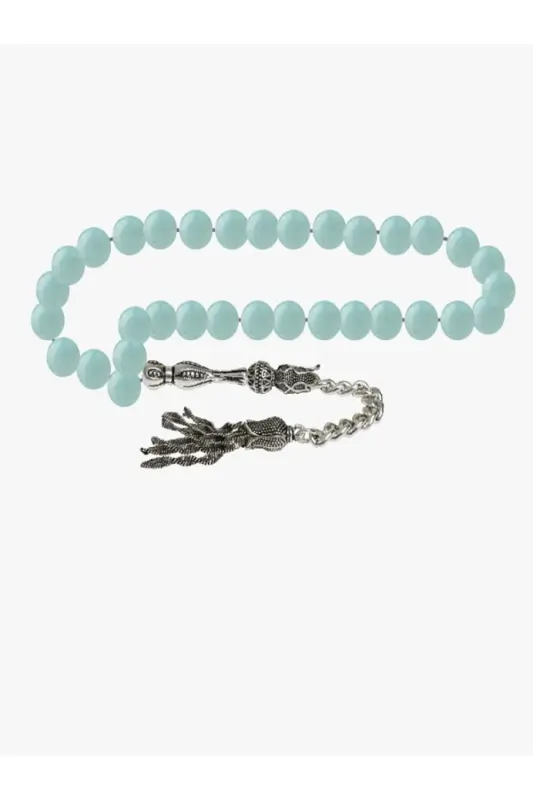 Certified Amazonite Natural Stone Tasbih 8mm - 2
