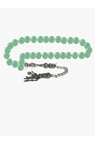 Certified Green Aventurine Natural Stone Tesbih 8mm - DENIZ DOĞAL TAŞ (1)