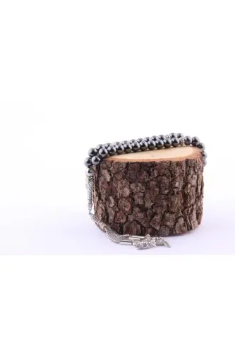 Certified Hematite Natural Stone Tasbih T186 - 4