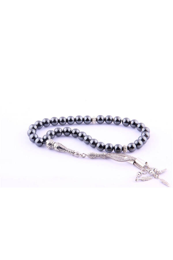 Certified Hematite Natural Stone Tasbih T186 - 2