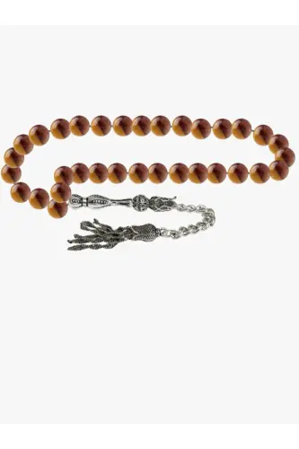 Certified Jasper Natural Stone Rosary 8mm-rosarycolor16 - DENIZ DOĞAL TAŞ (1)