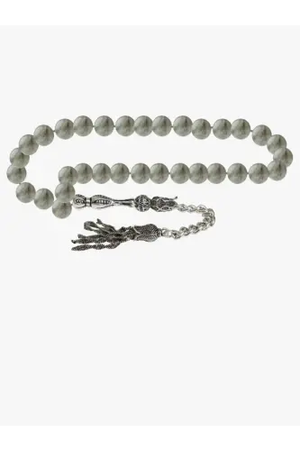 Certified Labradorite Natural Stone Rosary 8mm-tesbihrenk24 - DENIZ DOĞAL TAŞ (1)