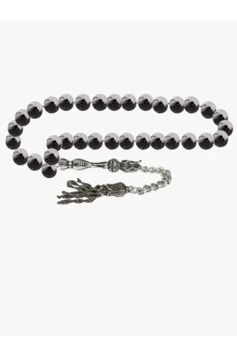 Certified Rutile Quartz Natural Stone Rosary 8mm-tesbihrenk32 - 2