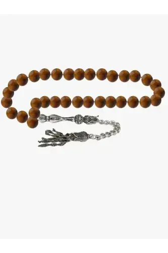 Certified Tiger's Eye Natural Stone Rosary 8mm-rosarycolor18 - DENIZ DOĞAL TAŞ (1)