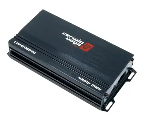 Cerwin-Vega CVPM400.4D - CVPM Mini-Series 4-Channel Full Range Class-D Amplifier - CERWIN VEGA MOBILE CV (1)