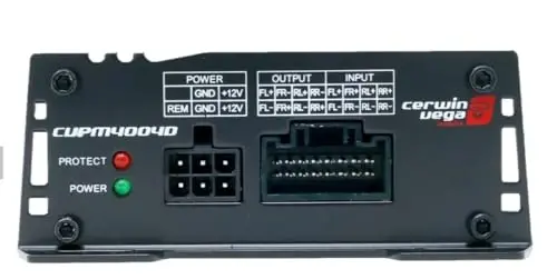 Cerwin-Vega CVPM400.4D - CVPM Mini-Series 4-Channel Full Range Class-D Amplifier - 3