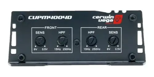 Cerwin-Vega CVPM400.4D - CVPM Mini-Series 4-Channel Full Range Class-D Amplifier - 4