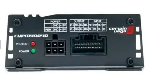 Cerwin-Vega CVPM400.4D - CVPM Mini-Series 4-Channel Full Range Class-D Amplifier - 3