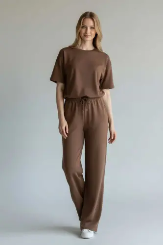 Cessia Alt-Üst 2'li Modal Takım Yeni Sezon 2026-Kahverengi - 1