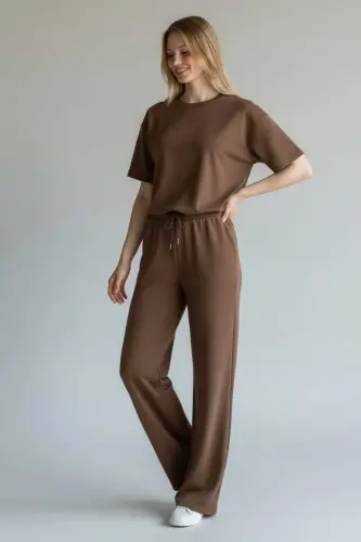 Cessia Alt-Üst 2'li Modal Takım Yeni Sezon 2026-Kahverengi - FIRE (1)