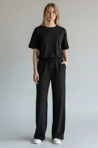 Cessia Alt-Üst 2'li Modal Takım Yeni Sezon 2026-Siyah - 4