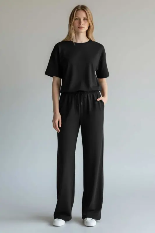 Cessia Alt-Üst 2'li Modal Takım Yeni Sezon 2026-Siyah - 4