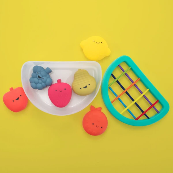 Sassy Fruit Fun Fill & Spill STEM Baby Toy Infants 6 Months Old to 2 Years Old - 4