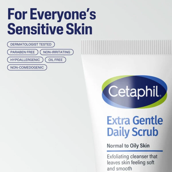 Cetaphil Ekstra Yumshoq Kunlik Piling Ekfoliantlari Namli Gliserinli, 177ml - 5