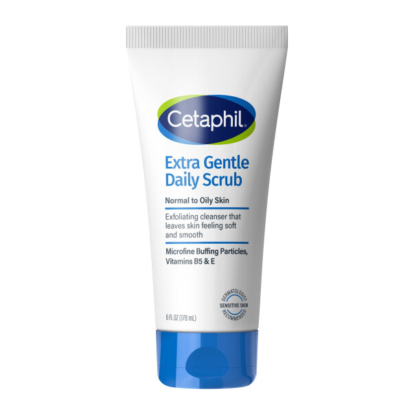 Cetaphil Extra Gentle Daily Scrub Exfoliants with Hydrating Glycerin, 6 oz - 10