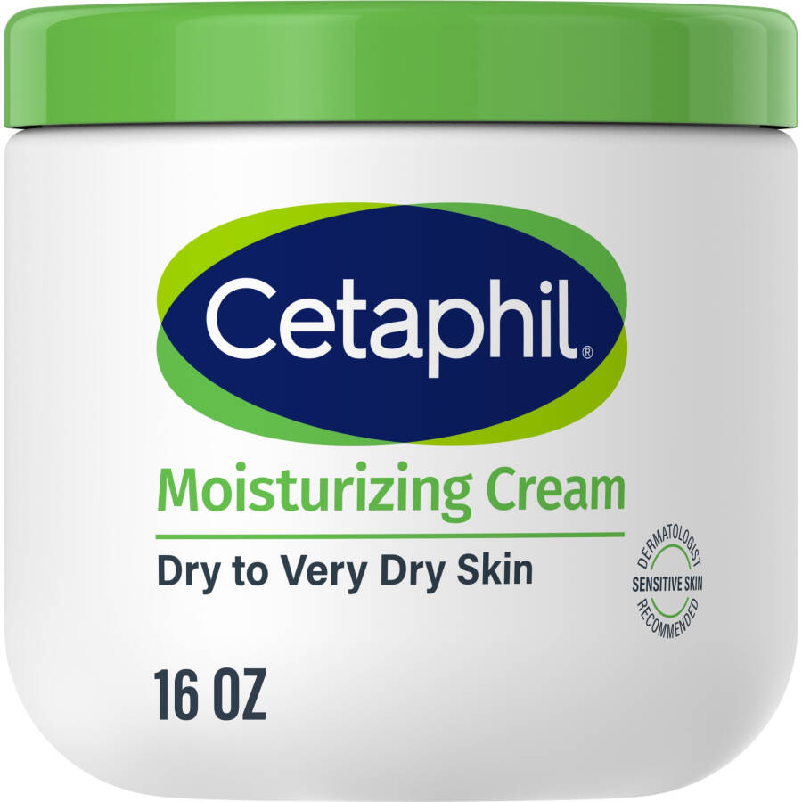 Cetaphil Moisturizing Cream for Very Dry to Dry Skin, Unscented, 16 fl oz - 14