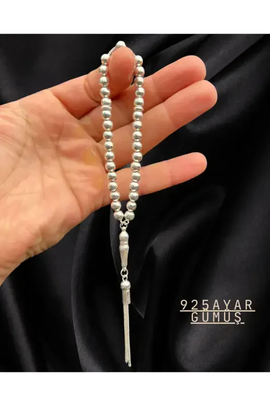 Четки из серебра 925 пробы, длиной 4 пальца, с дизайном в форме шара. - ERBAB I KEHRIBAR