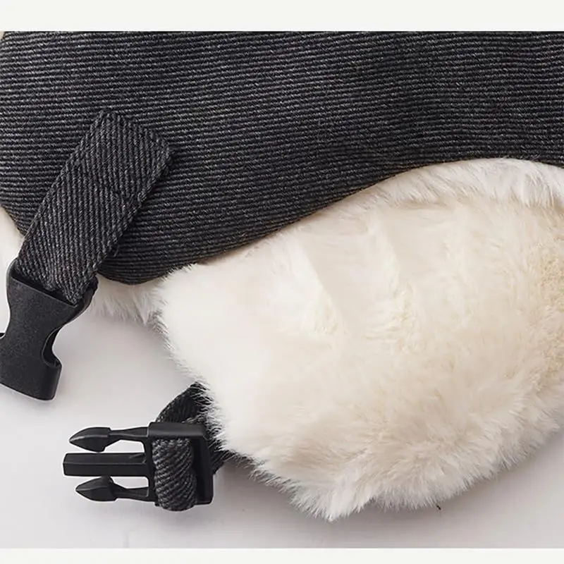 ASWER Trapper Warm Russian Trooper Hat Winter Skiing Cap Women Men Windproof - 3