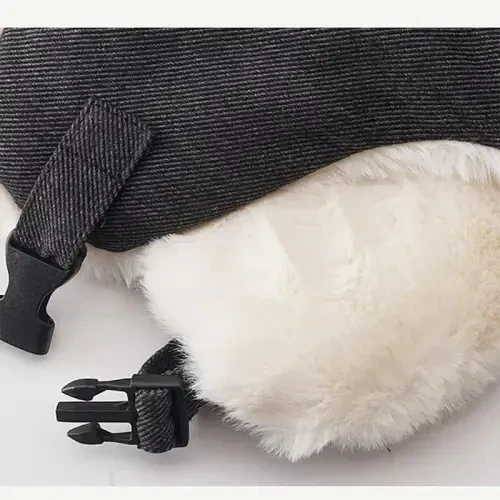 ASWER Trapper Warm Russian Trooper Hat Winter Skiing Cap Women Men Windproof - 3