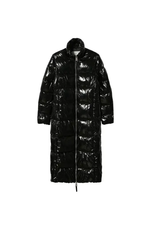 Siyah Kadın Mont 37005132 - Siyah/Renkli - 4