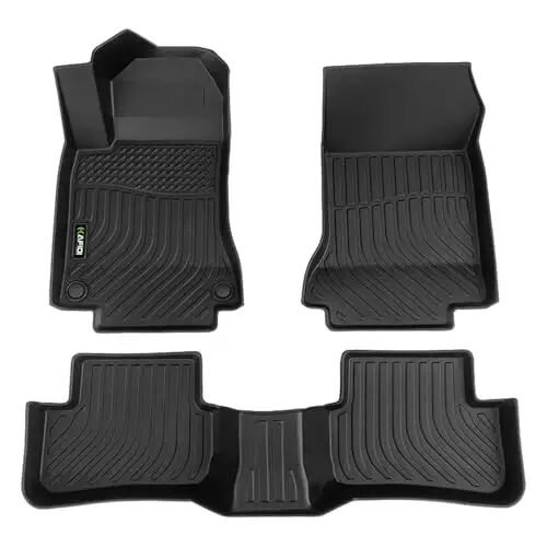 HAFIDI® Floor Mats Fit for Mercedes Benz GLA 2015-2020 & 2014-2019 GLA 180 200 250 45 AMG All Weather Protection TPE Car Floor Liners, Fits 1st & 2nd Row Full Set Custom Accessories, Black - 1