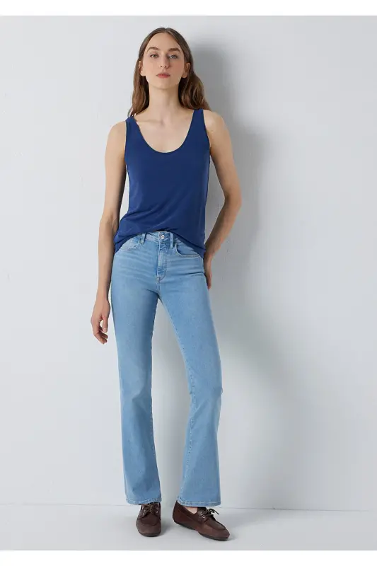 Lacivert Atlet Slim Fit / Dar Kesim 1613216-70491 - Lacivert - 2