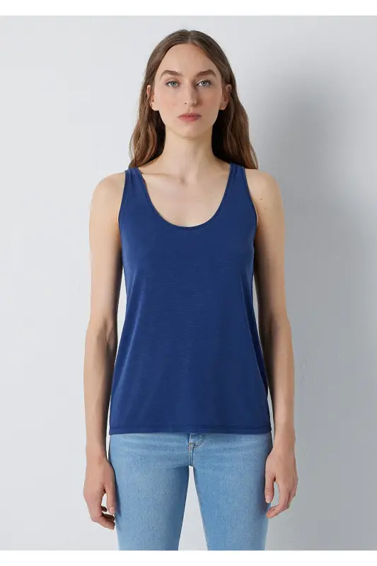 Lacivert Atlet Slim Fit / Dar Kesim 1613216-70491 - Lacivert - 3