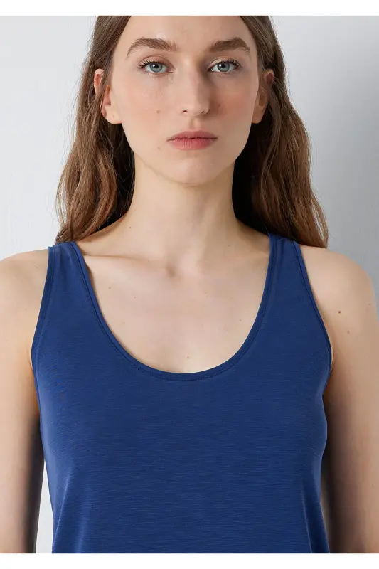 Lacivert Atlet Slim Fit / Dar Kesim 1613216-70491 - Lacivert - 6