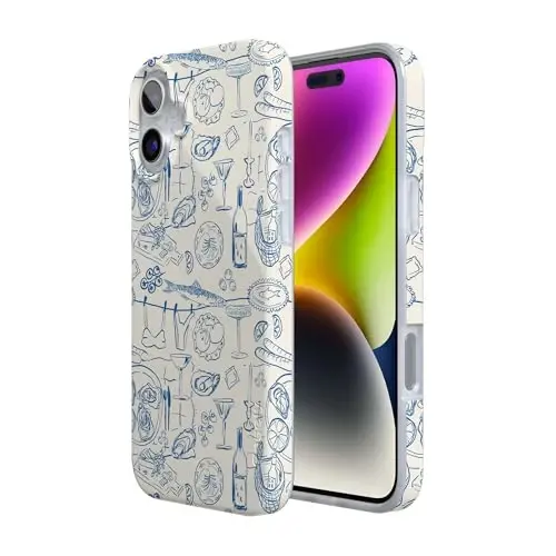 Чехол Casely для iPhone 16 | Amalfi Aperitivo | Dolce Vita | Совместимость с MagSafe | Классический ультратонкий дизайн - 3