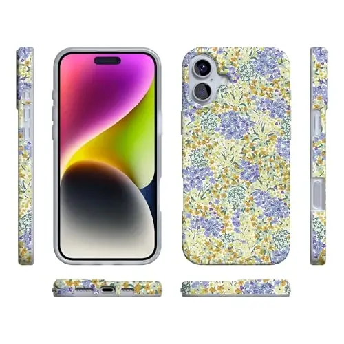 Чехол Casely для iPhone 16 | Dream Garden | Cottagecore | Совместимость с MagSafe | Классический ультратонкий дизайн - 6