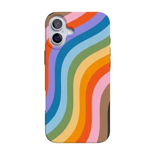 Чехол Casely для iPhone 16 | Love for All | Rainbow Pride | Совместимость с MagSafe | Классический ультратонкий дизайн 