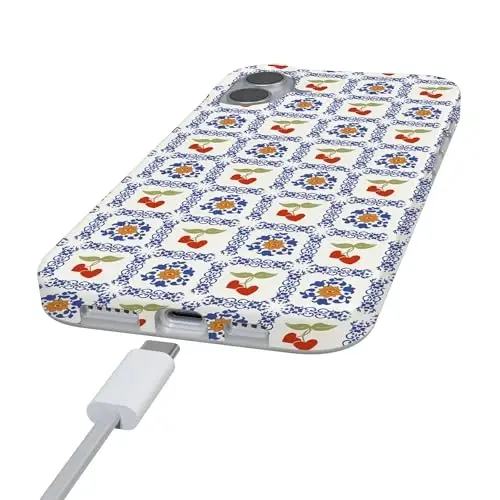Чехол Casely для iPhone 16 | Palermo | Итальянское побережье Dippin' Daisy's | Совместимость с MagSafe | Классический ультратонкий дизайн - 5