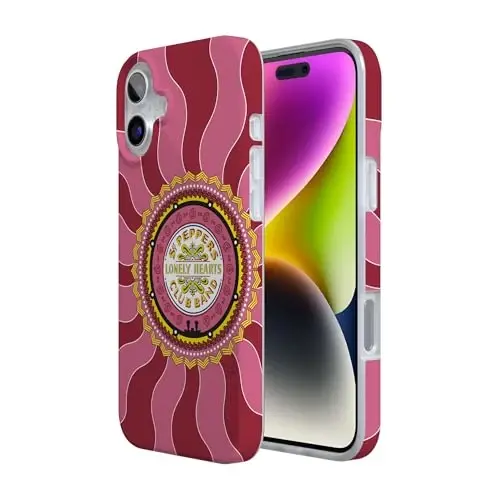 Чехол для iPhone 16 Casely | Lonely Hearts Club | The Beatles SGT. Pepper's | Совместимость с MagSafe | Классический ультратонкий дизайн - 3