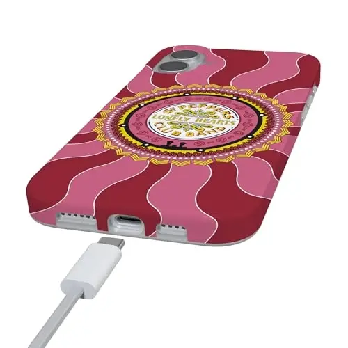 Чехол для iPhone 16 Casely | Lonely Hearts Club | The Beatles SGT. Pepper's | Совместимость с MagSafe | Классический ультратонкий дизайн - 5