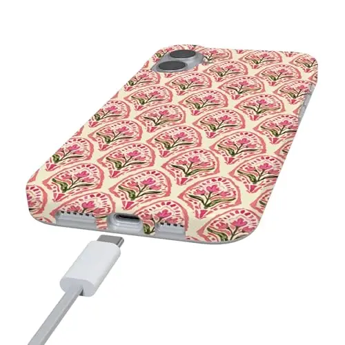 Чехол для iPhone 16 Casely | Tulip Tapestry | Jenna Palek x Casely | Совместимость с MagSafe | Классический ультратонкий дизайн - 5