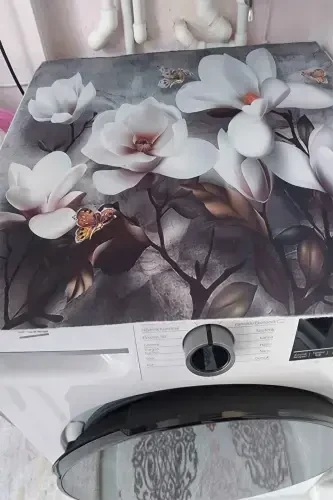 Чехол для стиральной машины Сушилка Защитный коврик Непромокаемый Нескользящий Моющийся Dsn-09-Рисунок - 5