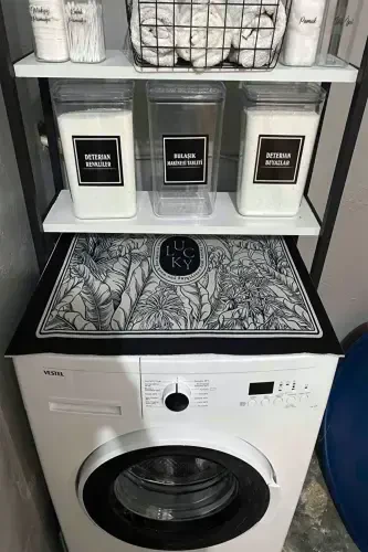 Чехол для сушильной машины Else, защитный коврик, водонепроницаемый, нескользящий, моющийся. - 2