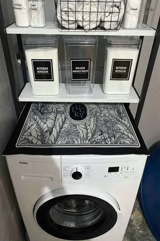 Чехол для сушильной машины Else, защитный коврик, водонепроницаемый, нескользящий, моющийся. - 2