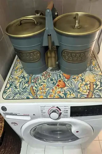 Чехол для сушильной машины, защитный коврик, водонепроницаемый, нескользящий, моющийся. - 6