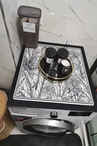 Чехол для сушильной машины, защитный коврик, водонепроницаемый, нескользящий, моющийся - 3