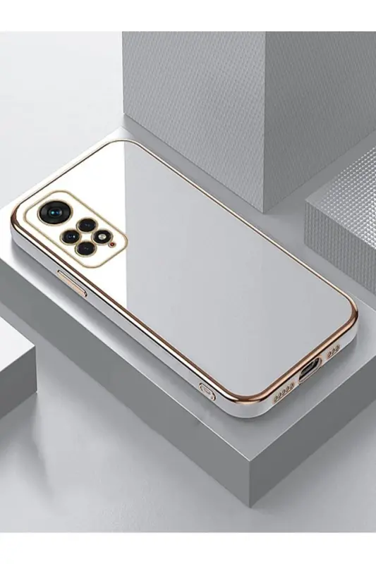 Чехол для Xiaomi Redmi Note 11 Pro & 12 Pro 4g с блестящими краями, золотым тиснением, защитой камеры - 2