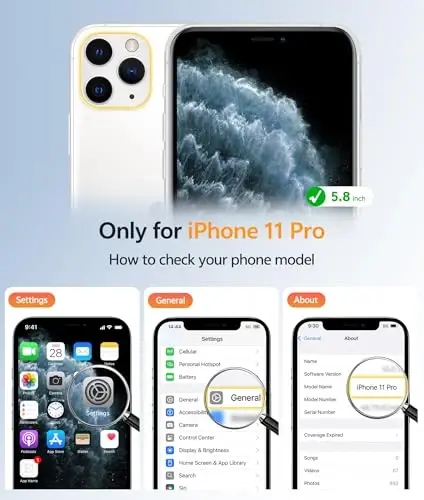 Чехол FNTCASE для iPhone 11 Pro: [Совместим с Magsafe] Полупрозрачный матовый магнитный чехол для телефона - Ударопрочная защита военного класса для iPhone 11Pro 2019 - Бирюзовый - 2