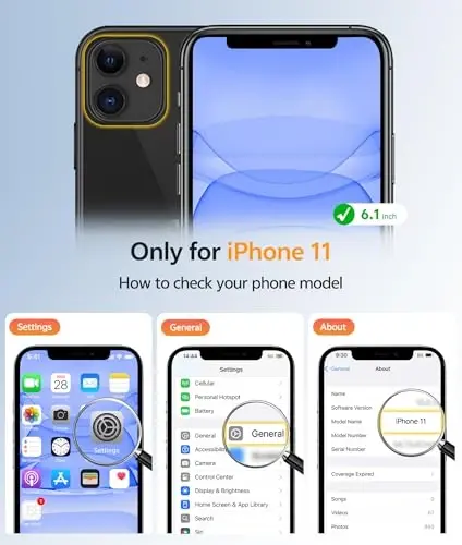 Чехол FNTCASE для iPhone 11: [Совместимость с Magsafe] Полупрозрачный матовый магнитный чехол [Полная защита камеры] Военный класс Ударопрочный защитный чехол для телефона - Синий - FNTCASE (1)