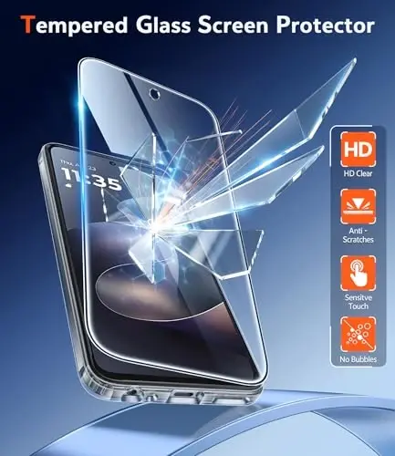 Чехол FNTCASE для Moto G 2026/2025: Чехол для Moto G Play 2026, нежелтеющий, противоударный, защитный, прозрачный, тонкий, 6,7 дюйма (прозрачный) - 3