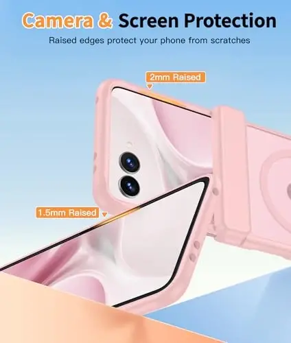 Чехол FNTCASE для Motorola Razr 2026: Чехол для Moto Razr 2025 [Защита шарнира] Полупрозрачные матовые чехлы [Совместимо с Magsafe] [Защитное стекло] Ударопрочный защитный чехол для телефона военного класса - 6