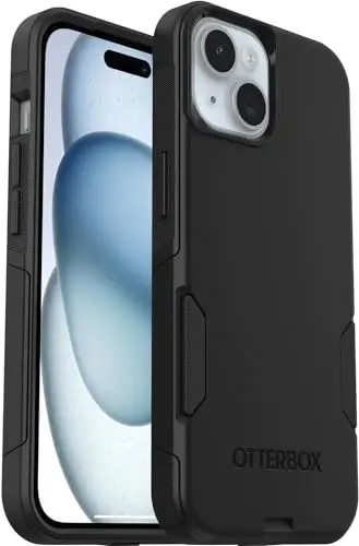 Чехол OtterBox COMMUTER SERIES для iPhone 15, 14 и 13 — чёрный - 2